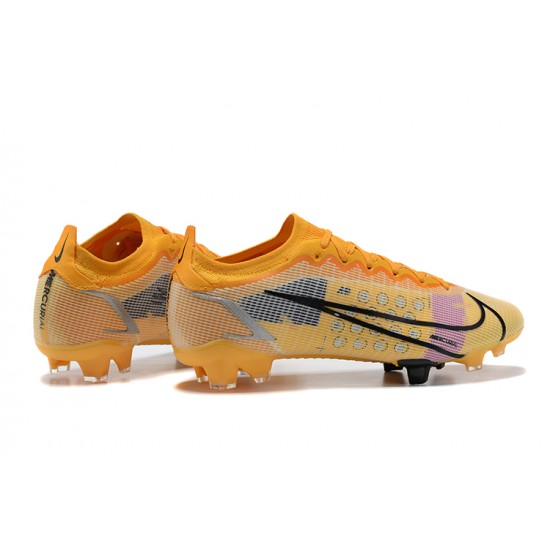 Kopacky Nike Mercurial Vapor 14 Elite FG Low Oranžovýý Černá Pánské