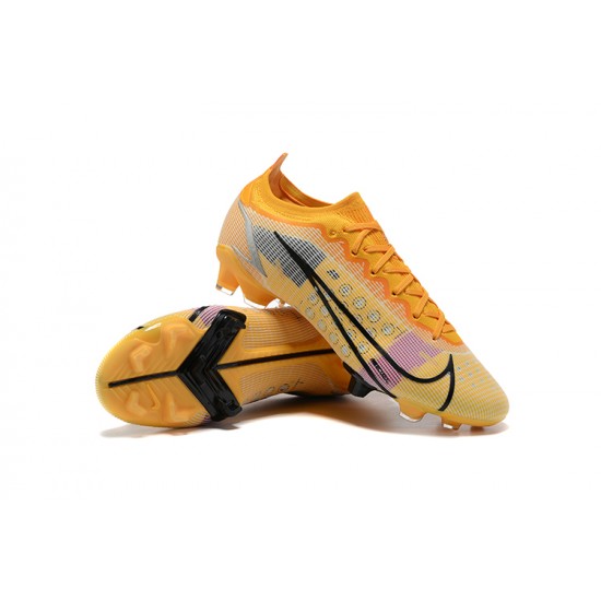 Kopacky Nike Mercurial Vapor 14 Elite FG Low Oranžovýý Černá Pánské