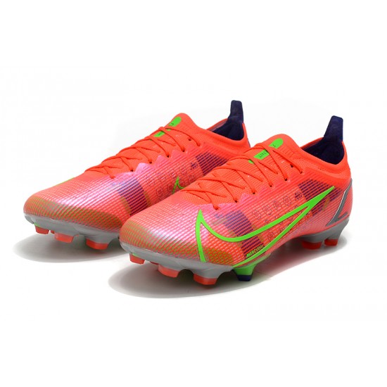 Kopacky Nike Mercurial Vapor 14 Elite FG Low Růžový Žlutý Pánské