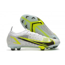 Kopacky Nike Mercurial Vapor 14 Elite FG Low Bílý Žlutý Černá Woemn And Pánské 