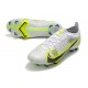 Kopacky Nike Mercurial Vapor 14 Elite FG Low Bílý Žlutý Černá Woemn And Pánské