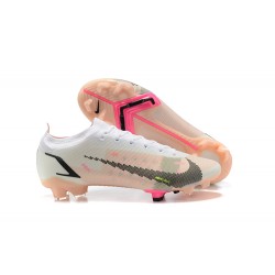 Kopacky Nike Mercurial Vapor 14 Elite FG Bílý Černá Žlutý Low Pánské 