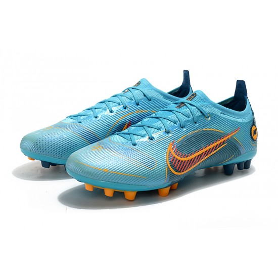 Kopacky Nike Mercurial Vapor 14 Elite PRO AG Low Modrý Pánské Dámské