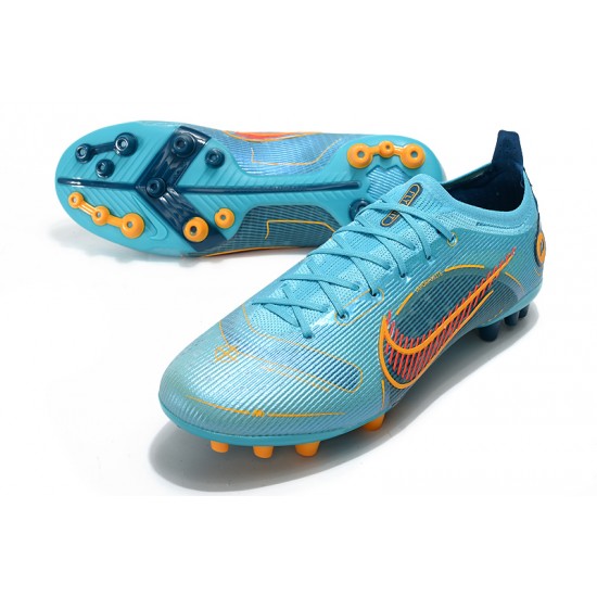 Kopacky Nike Mercurial Vapor 14 Elite PRO AG Low Modrý Pánské Dámské