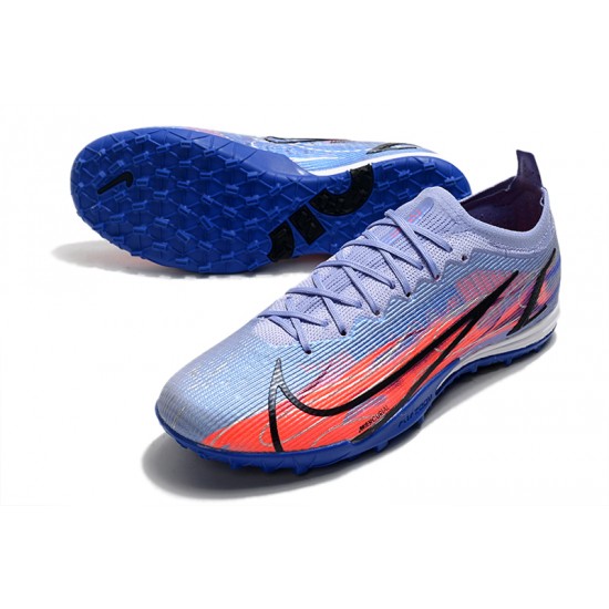 Kopacky Nike Mercurial Vapor 14 Elite TF Low Modrý Růžový Černá Pánské