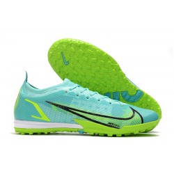 Kopacky Nike Mercurial Vapor 14 Elite TF Low Turqoise Zelená Pánské 