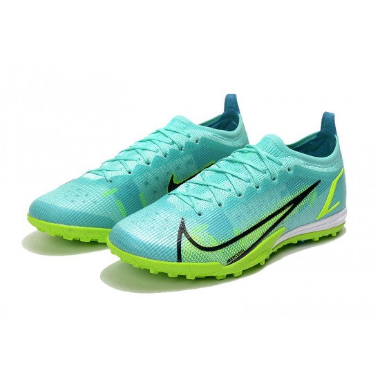 Kopacky Nike Mercurial Vapor 14 Elite TF Low Turqoise Zelená Pánské