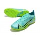 Kopacky Nike Mercurial Vapor 14 Elite TF Low Turqoise Zelená Pánské