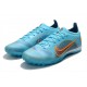 Kopacky Nike Mercurial Vapor 14.5 Elite TF Low Modrý Oranžovýý Pánské