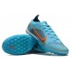 Kopacky Nike Mercurial Vapor 14.5 Elite TF Low Modrý Oranžovýý Pánské