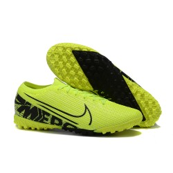 Kopacky Nike Mercurial Vapor 13 Elite TF Černá Zelená Low Pánské 