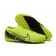 Kopacky Nike Mercurial Vapor 13 Elite TF Černá Zelená Low Pánské
