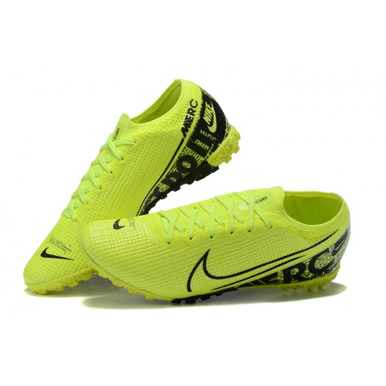 Kopacky Nike Mercurial Vapor 13 Elite TF Černá Zelená Low Pánské