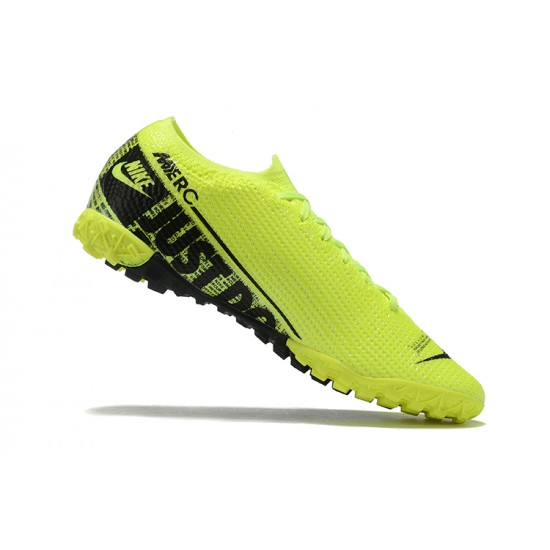 Kopacky Nike Mercurial Vapor 13 Elite TF Černá Zelená Low Pánské