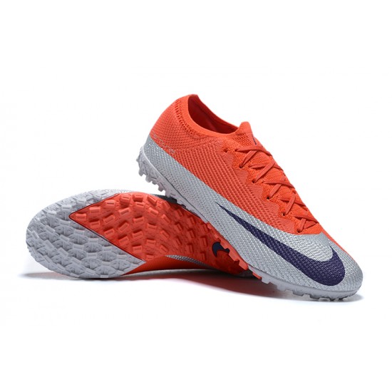 Kopacky Nike Mercurial Vapor 13 Elite TF Černá Oranžovýý Šedá Low Pánské