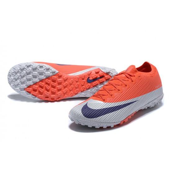 Kopacky Nike Mercurial Vapor 13 Elite TF Černá Oranžovýý Šedá Low Pánské