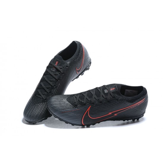 Kopacky Nike Mercurial Vapor 13 Elite TF Černá Červené Low Pánské