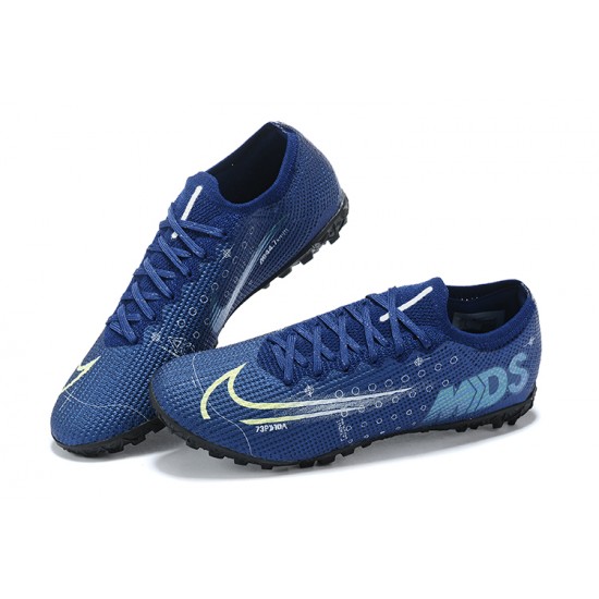 Kopacky Nike Mercurial Vapor 13 Elite TF Modrý Žlutý Černá Low Pánské