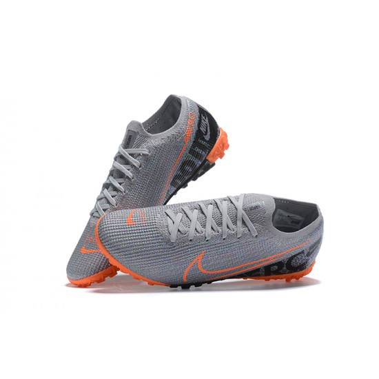 Kopacky Nike Mercurial Vapor 13 Elite TF Oranžovýý Černá Šedá Low Pánské