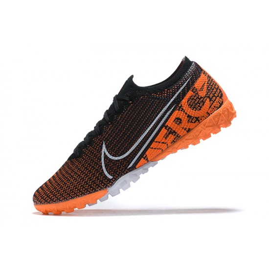 Kopacky Nike Mercurial Vapor 13 Elite TF Oranžovýý Bílý Černá Low Pánské