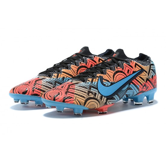 Kopacky Nike Mercurial Vapor VII 13 Elite FG Černá Oranžovýý Modrý Low Pánské