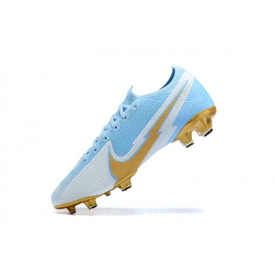 Kopacky Nike Mercurial Vapor VII 13 Elite FG Modrý Zlato Bílý Low Pánské