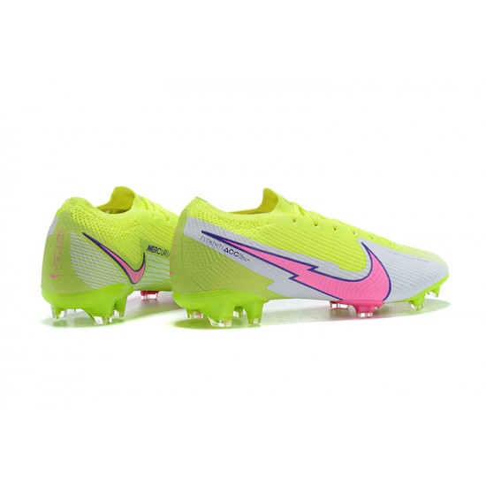 Kopacky Nike Mercurial Vapor VII 13 Elite FG LightŽlutý Růžový Černá Bílý Low Pánské