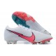 Kopacky Nike Mercurial Vapor VII 13 Elite FG Bílý Růžový Modrý Zelená Low Pánské