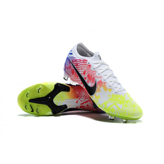 Kopacky Nike Mercurial Vapor XIII Elite FG Žlutý Zelená Modrý Růžový Low Pánské