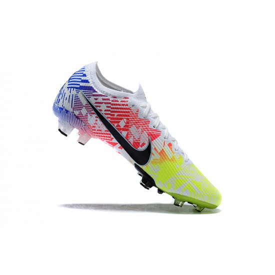 Kopacky Nike Mercurial Vapor XIII Elite FG Žlutý Zelená Modrý Růžový Low Pánské