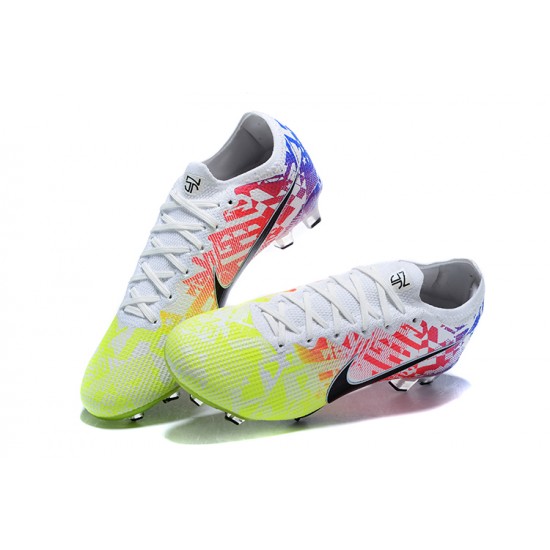 Kopacky Nike Mercurial Vapor XIII Elite FG Žlutý Zelená Modrý Růžový Low Pánské