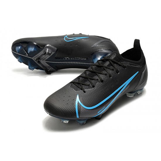 Kopacky Nike Mercurial Vapor XIV Elite FG Low Černá Modrý Pánské