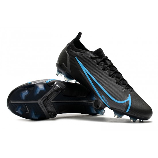 Kopacky Nike Mercurial Vapor XIV Elite FG Low Černá Modrý Pánské