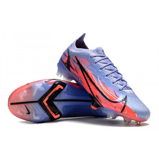 Kopacky Nike Mercurial Vapor XIV Elite FG Low Modrý Růžový Pánské Dámské