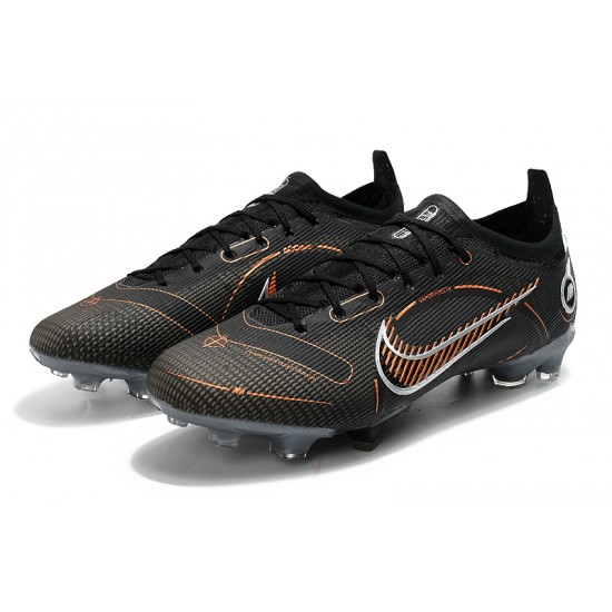 Kopacky Nike Mercurial Vapor XIV Elite FG Low Sliever Černá Brow Pánské