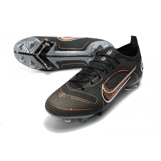 Kopacky Nike Mercurial Vapor XIV Elite FG Low Sliever Černá Brow Pánské