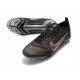 Kopacky Nike Mercurial Vapor XIV Elite FG Low Sliever Černá Brow Pánské