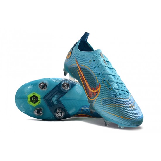 Kopacky Nike Mercurial Vapor XIV Elite SG PRO Anti Clog Low Modrý Pánské