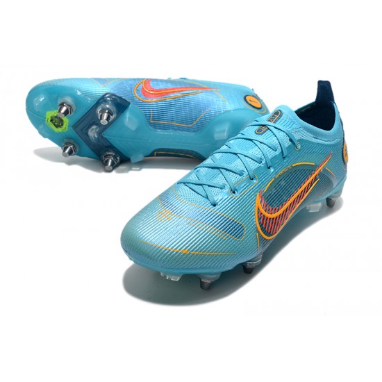 Kopacky Nike Mercurial Vapor XIV Elite SG PRO Anti Clog Low Modrý Pánské