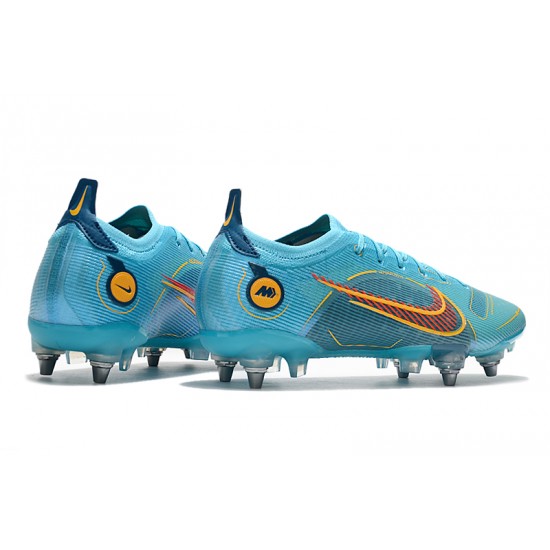 Kopacky Nike Mercurial Vapor XIV Elite SG PRO Anti Clog Low Modrý Pánské