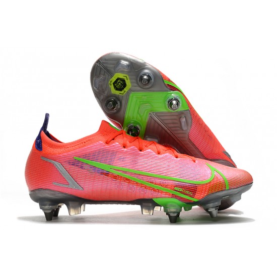 Kopacky Nike Mercurial Vapor XIV Elite SG PRO Anti Clog Low Šedá Červené Pánské