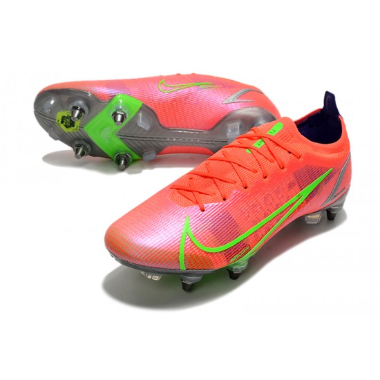 Kopacky Nike Mercurial Vapor XIV Elite SG PRO Anti Clog Low Šedá Červené Pánské