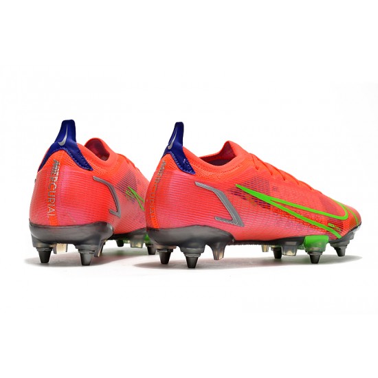 Kopacky Nike Mercurial Vapor XIV Elite SG PRO Anti Clog Low Šedá Červené Pánské