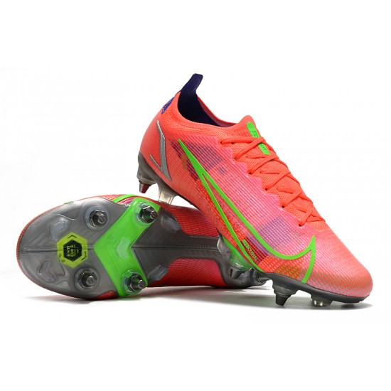 Kopacky Nike Mercurial Vapor XIV Elite SG PRO Anti Clog Low Šedá Červené Pánské