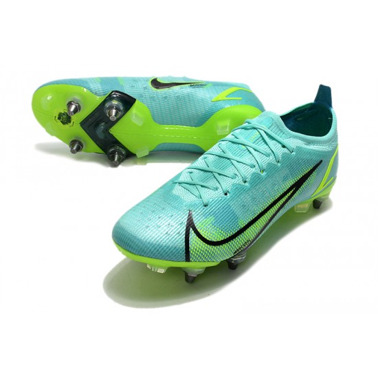 Kopacky Nike Mercurial Vapor XIV Elite SG PRO Anti Clog Low Turqoise Pánské