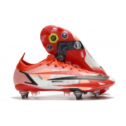 Kopacky Nike Mercurial Vapor XIV Elite SG PRO Anti Clog Low Bílý Červené Pánské 