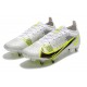 Kopacky Nike Mercurial Vapor XIV Elite SG PRO Anti Clog Low Bílý Žlutý Pánské