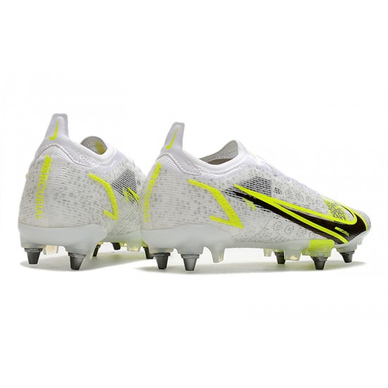 Kopacky Nike Mercurial Vapor XIV Elite SG PRO Anti Clog Low Bílý Žlutý Pánské