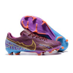 Kopacky Nike Mercurial Vapor XV FG Deepwine Zlato Modrý Pánské Low 