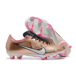 Kopacky Nike Mercurial Vapor XV FG Zlato Růžový Černá Bílý Pánské Low 